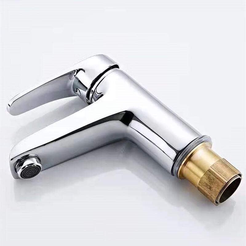 TLXT Deck-Mounted Cold & Hot Basin Faucet