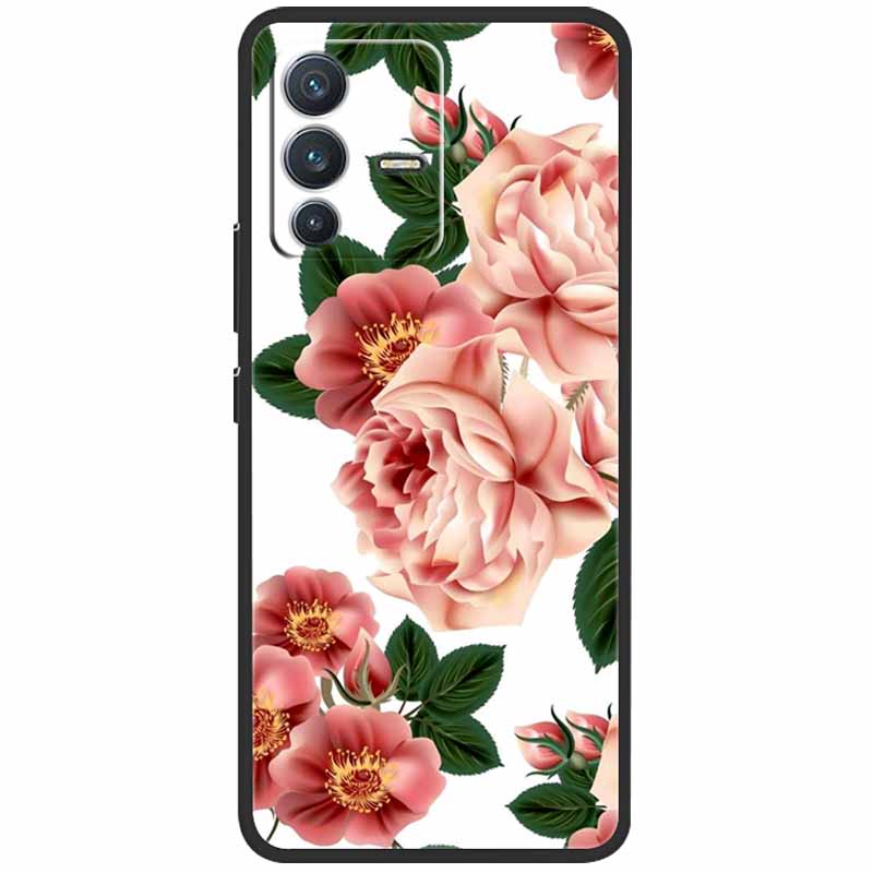 Case For Vivo V23 5G Cover V23 Pro Silicone Soft Protective Back Cases for Vivo V 23 5G Case V2130 V2132 V23Pro TPU Bumper Bag