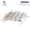 Caitang Zhizao Stainless Steel Hotel Catering Seasoning Box with Lid