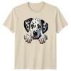 Dalmatian Dog Puppy Cute Peeking TShirt Dalmatian Dogs Birthday Gift For Him