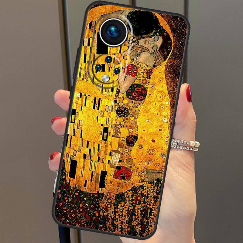 Gustav Klimt Cover For Honor 90 70 50 Magic 6 Pro Magic 5 Lite Honor X6a X7a X8a X9a X8b X9b X8 X9 Case