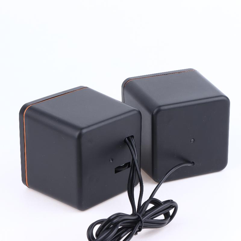 Computer Speakers Stereo Microphone Audio Pc Speaker Usb Wired With Led Light For Desktop Computers Pc Laptops