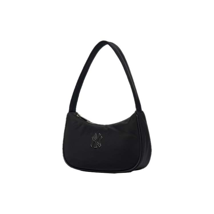 New MLB Polyester Shoulder Bag Dumpling Bag Shoulder Bag Women's Black 3ABQS032N-50BKS