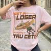 2026 New Relaxing Summer New Fashion Movie Project Hail Mary Graphic Cotton Andy Weir Novel Y2k Short Sleeve Tshirt Fan Gift