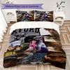 Maxton Hall Pattern Bedding,Quilt Set Quilt Cover Pillowcase Home Birthday Gift(1 * Duvet Cover + 2 * Pillowcase, Without Core)_lx