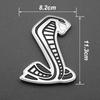 Cobra 3D Styling Metallaufkleber Frontgrill Emblem Karosserie Kotflügel Auto Heckaufkleber Dekor Zubehör Für SVT GT350 R GT500 Shelby