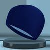 Floral Solid Color Swim Cap - Comfortable, Non-Tightening, Fashionable, Unisex for Adults & Kids