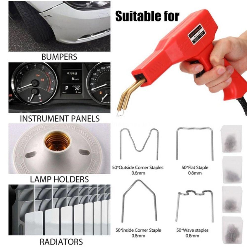 All-In-One Hot Staple Plastic Welding Machine Soldering Iron For Plastic Repair  Car Bumper Repair