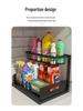 Multifunctional Cross-Border Spice Rack: Pull-Out Desktop Organizer for Kitchen Storage