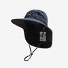 Children'S Summer Wide Brim Waterproof And Quick-Drying Panama Caps Outdoor Visor Uv Neck Protection Bucket Hats