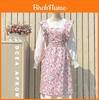 Modern Cotton Sleeveless Apron For Flower Arranging With Tulip Pattern For Home Studio Use