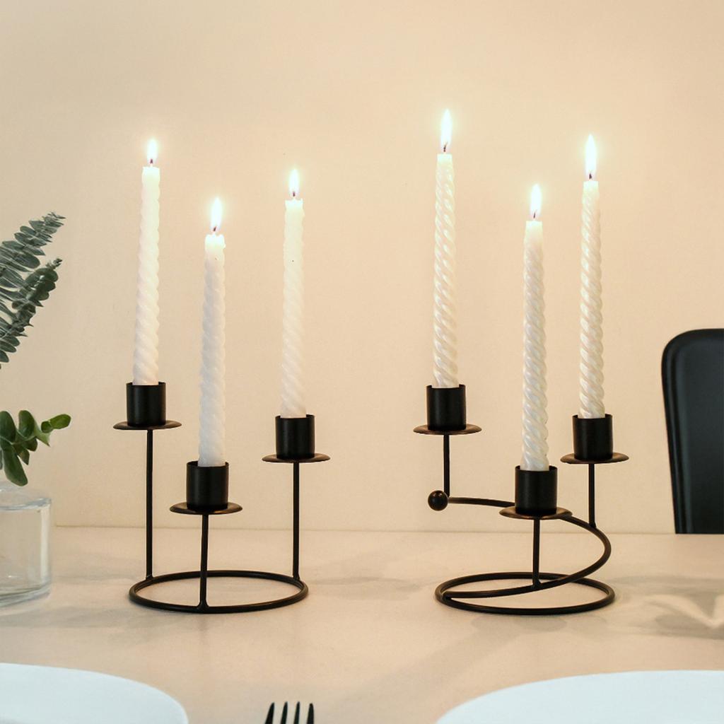 Nordic Metal Candlestick Candle Holder Home Decorations Wedding Home Decorations Candlestick Holder