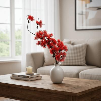 Flower Arrangement Realistic Bonsai Pine Tree Plastic Decorative Simulated Pine Flexible Artificial Plant Desktop Decoration