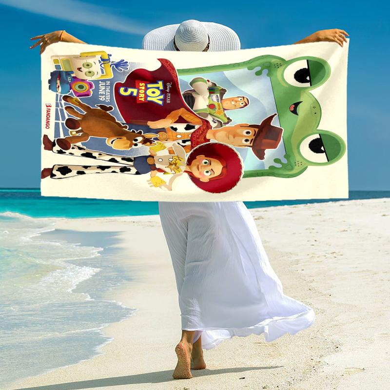 Cars Movie Poster Towel Large Quick-Drying Microfiber soft S-Square Pants-s Beach Towel for Travel Fitness Bathing Camping. 0730s86