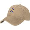 Down Syndrome Awareness Love Strength Triple Chevron Baseball Cap Washed Cotton Adjustable Casual Cap for Men Women