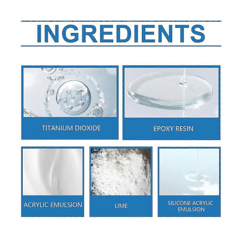 Waterproof Multi-Purpose Caulk for Gap Filling & Wall Repair - Fast Dry, Durable, Easy to Use