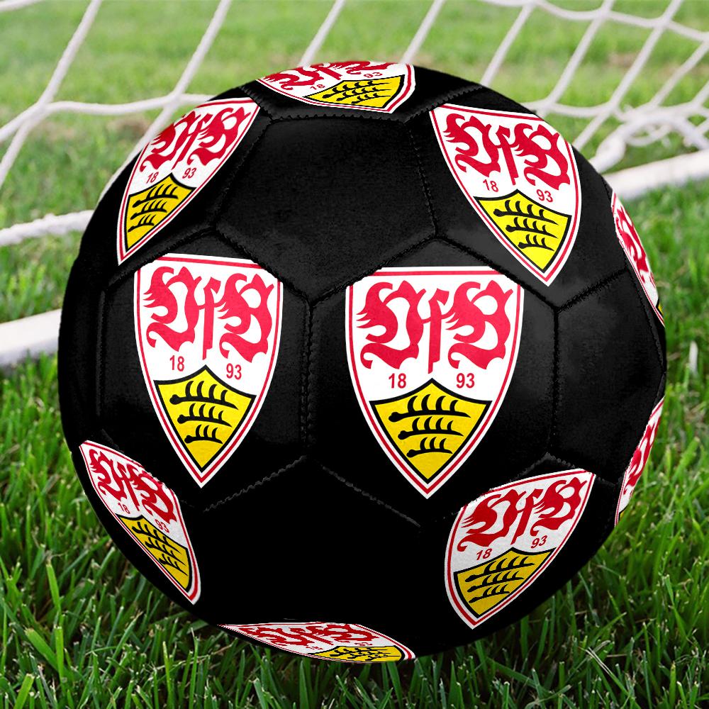 Sportverein Darmstadt Indoor Soccer Ball Colorful Machine Stitched PVC Size 5 Team Training Competition Ready Durable High-Bounce Cool Sports Gift