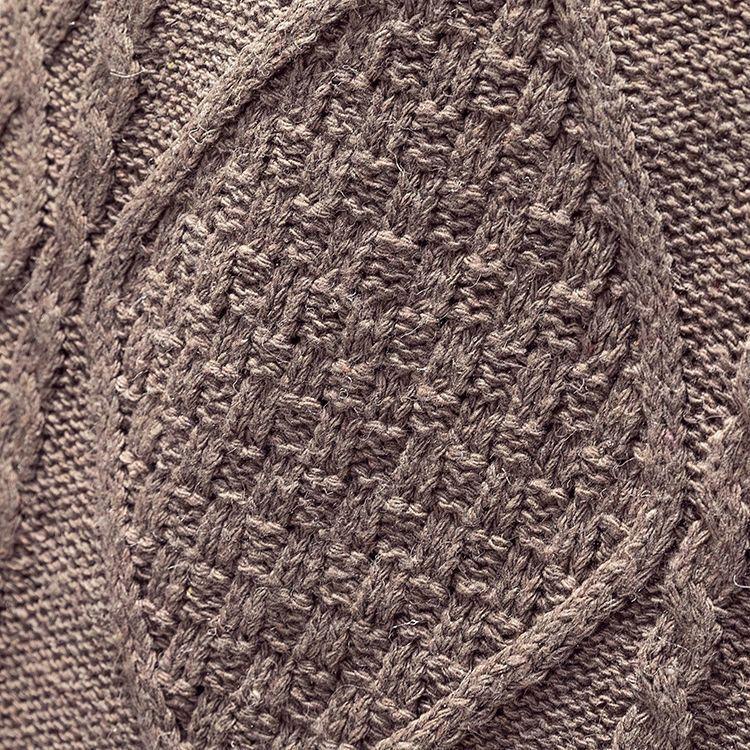 Fried Dough Twists Lingge Strickrock für Damen im Herbst und Winter, hohe Taille, schmaler, verdickter, mittellanger, umwickelter Hüftrock aus Wolle