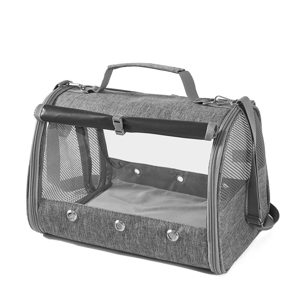 Сумка кроссбоди Parrot для путешествий: Прозрачная ПВХ Сумка-клетка для птиц