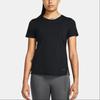 Under Armour Solid Quick-Dry Crew Neck Short Sleeve T-Shirt Women tops Black 1383364-001