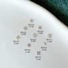 3-Piece Ultra-Thin Double-Sided Snowflake Dental Burs