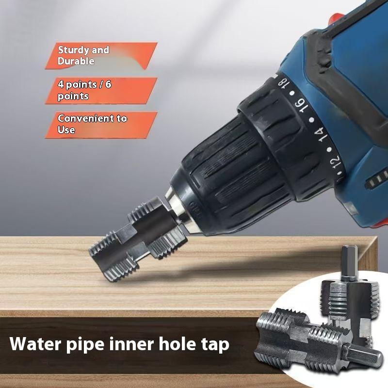 Integrated Internal And External Thread Pipe Threading Tool For 1/2-Inch Ppr Pipes With Taps And Dies For Thread Cutting