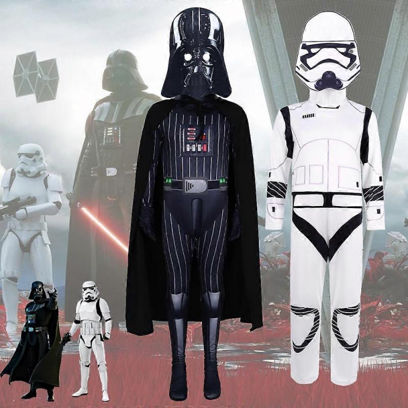 Mango Star Wars Cosplay Jumpsuit Costume Role Play Outfit for Adults & Kids Halloween Party