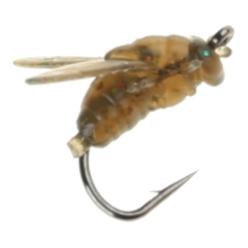 20Pcs Fly Fishing Spinner Baits Lures Fly Fishing Baits Trout Jigs Swimbaits Fly Hook Soft Baits Easy to Use