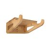 Portabici da Parete per Interni Gancio in Legno per Riporre Biciclette con Ripiano Rimovibile Porta Bici Espositore Organizzatore Salvaspazio
