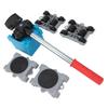 8pcs Furniture Mover Easy Moving 360 Degree Rotation Wheels Furniture Slides Kit for Heavy Loads