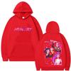 Movie KPop Demon Hunters Hoodie Rumi Mira Zoey Graphic Sweatshirt Men's Women's Fashion Oversized Fleece Pullover