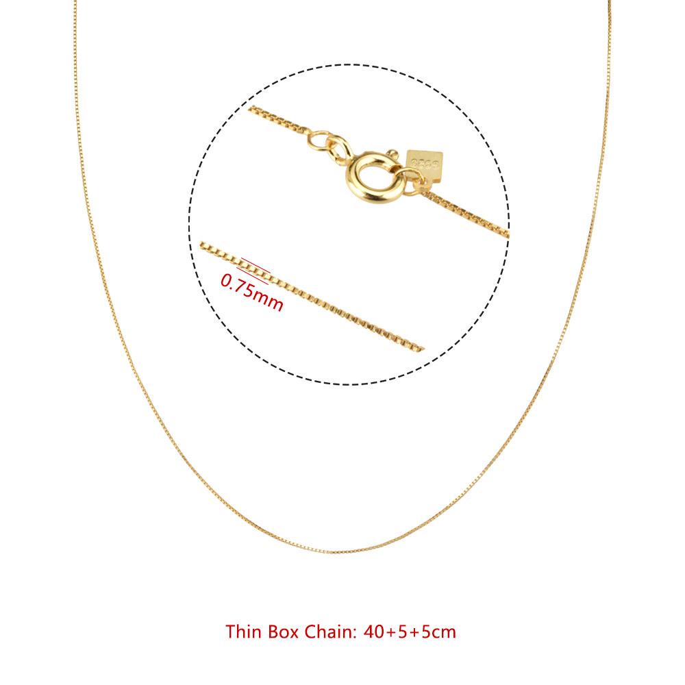 "S925 Sterling Silver Birthstone Pendant Necklace - European & American Design"