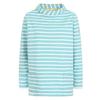 Lazy Jacks Womens/Ladies Striped Roll Neck Sweatshirt