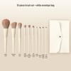 Cheng Shian's Yun Porcelain Makeup Brush Set: Eyeshadow, Blade, Scythe, Eyeliner, and Powder Brushes.