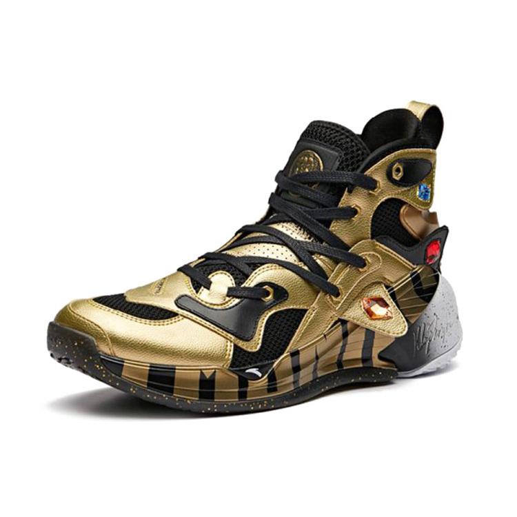 New Anta KT4 Non slip Lightweight High Top Basketball Shoes Men's 11911102R-3