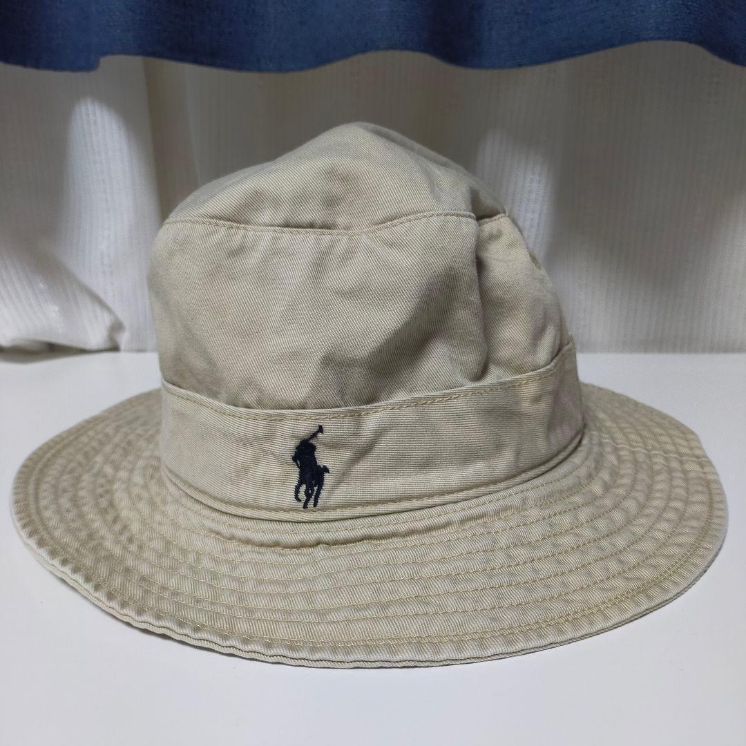 Used Polo Ralph Lauren 90s Bucket Hat Hat First Showa Period Made in Taiwan Cotton