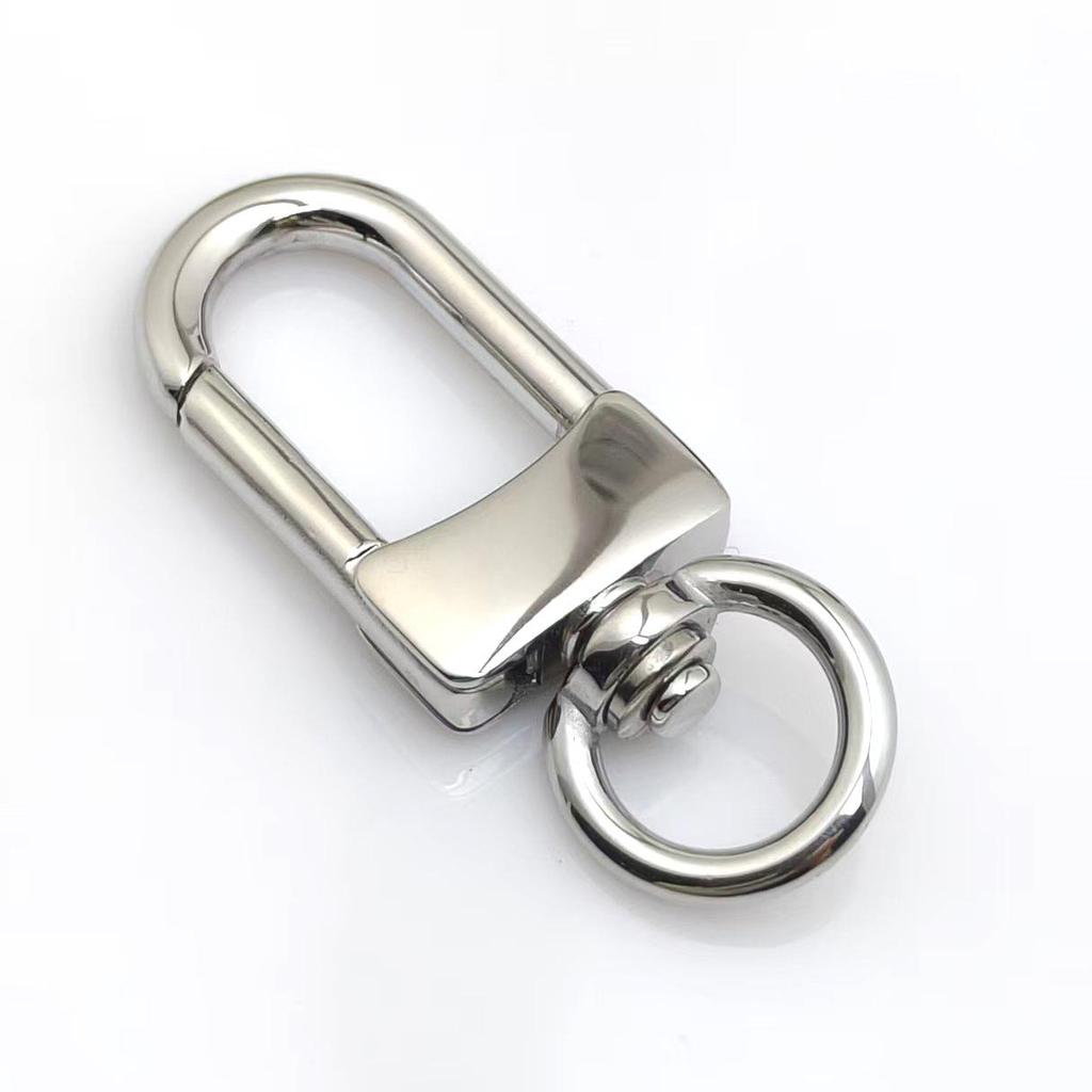 DIY Handmade 316 Stainless Steel Keychain & Handbag Hook Buckle