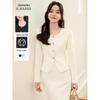 HANMANKE Damen Chic Blazer & Rock Anzug Set