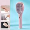 Self Cleaning Hair Brush for Women,Retractable Hairbrush Easy Clean,Anti Static Massage Brush,Rotary Telescopic Structure