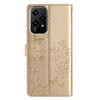 For Honor 200 Lite Wallet Phone Case Butterfly Floral Imprint Leather Flip Cover