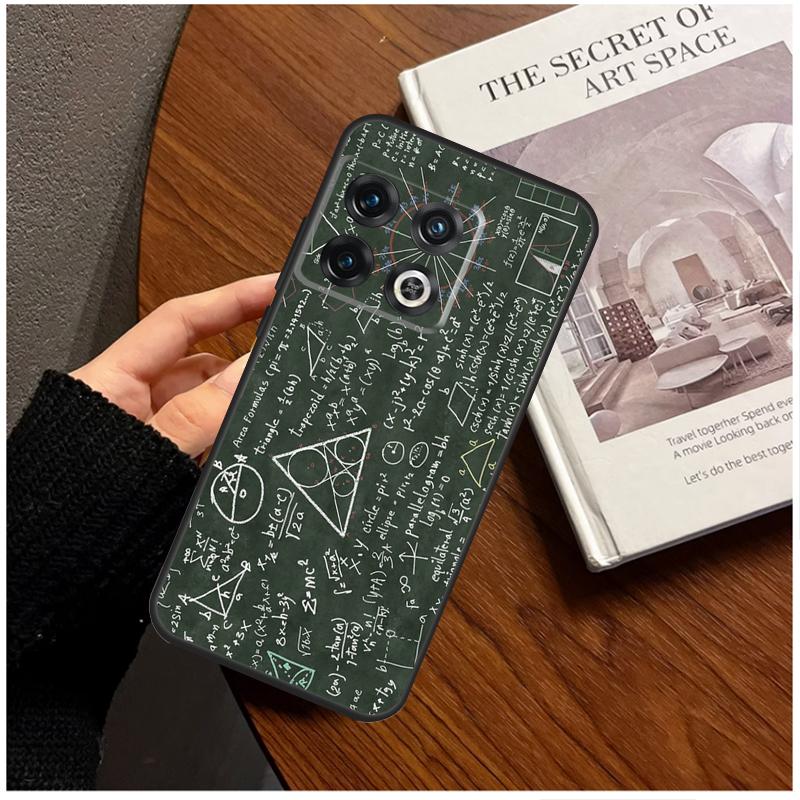 Symbol Math Science Physics Formulas Case For OnePlus 12 12R 11 9 10 Pro 10R 10T OnePlus Nord CE 3 2 Lite N30 N20 N10 CE4 Cover