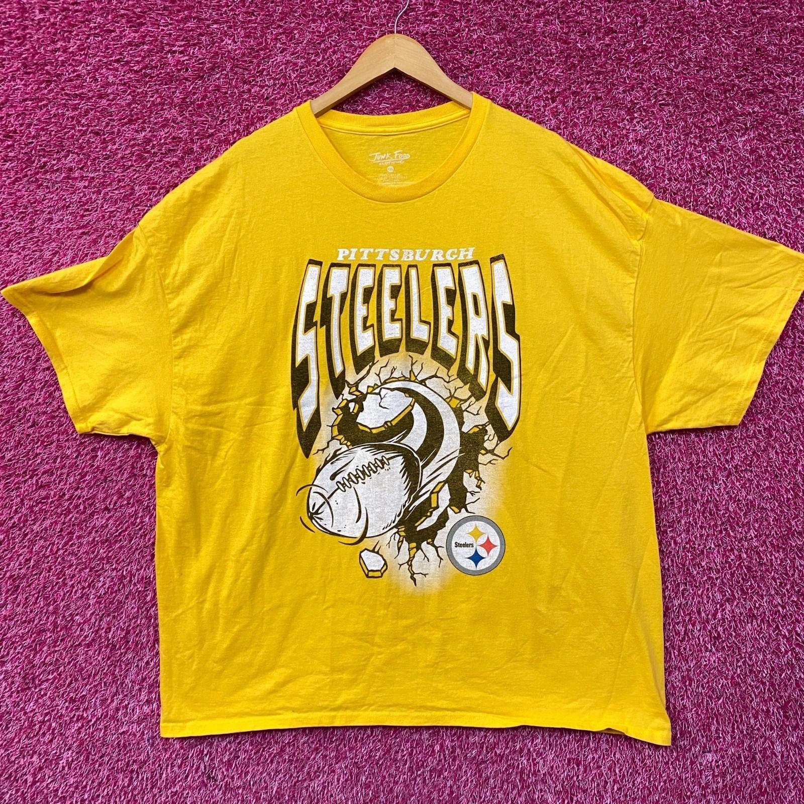 Футболка с логотипом команды НФЛ AFC North Питтсбург Стилерс S