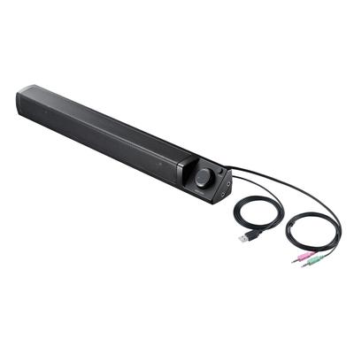 SANWA SUPPLY Slim Soundbar Speaker (USB Powered) MM-SPSBA3