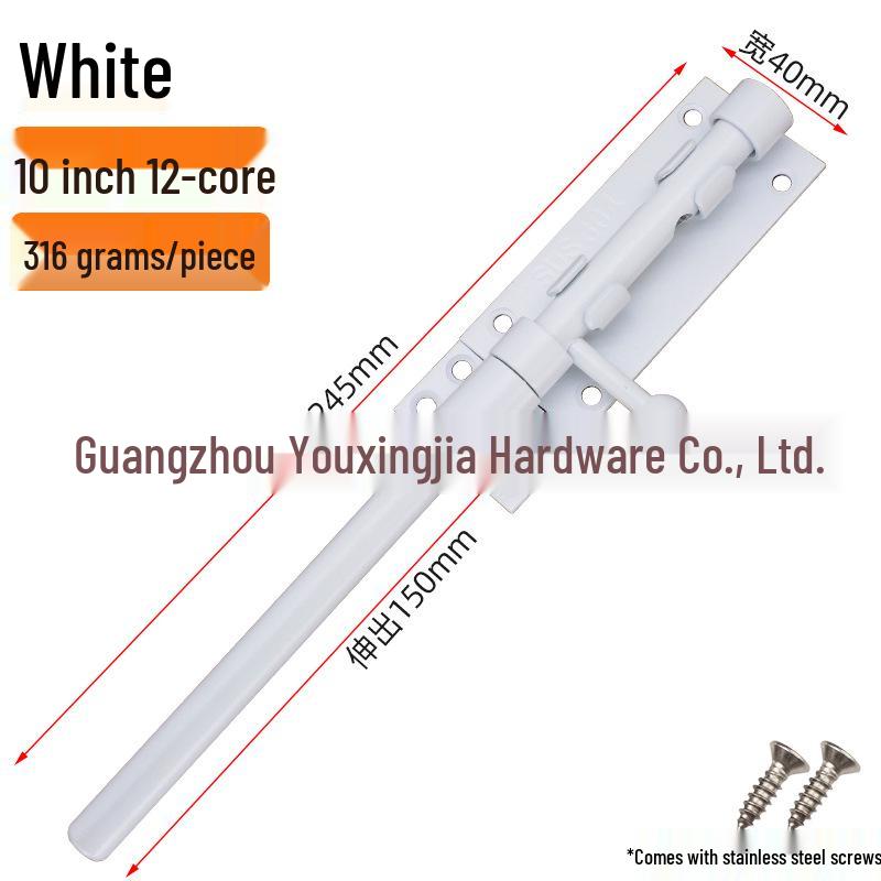 304 Stainless Steel Door Bolt Latch Lock