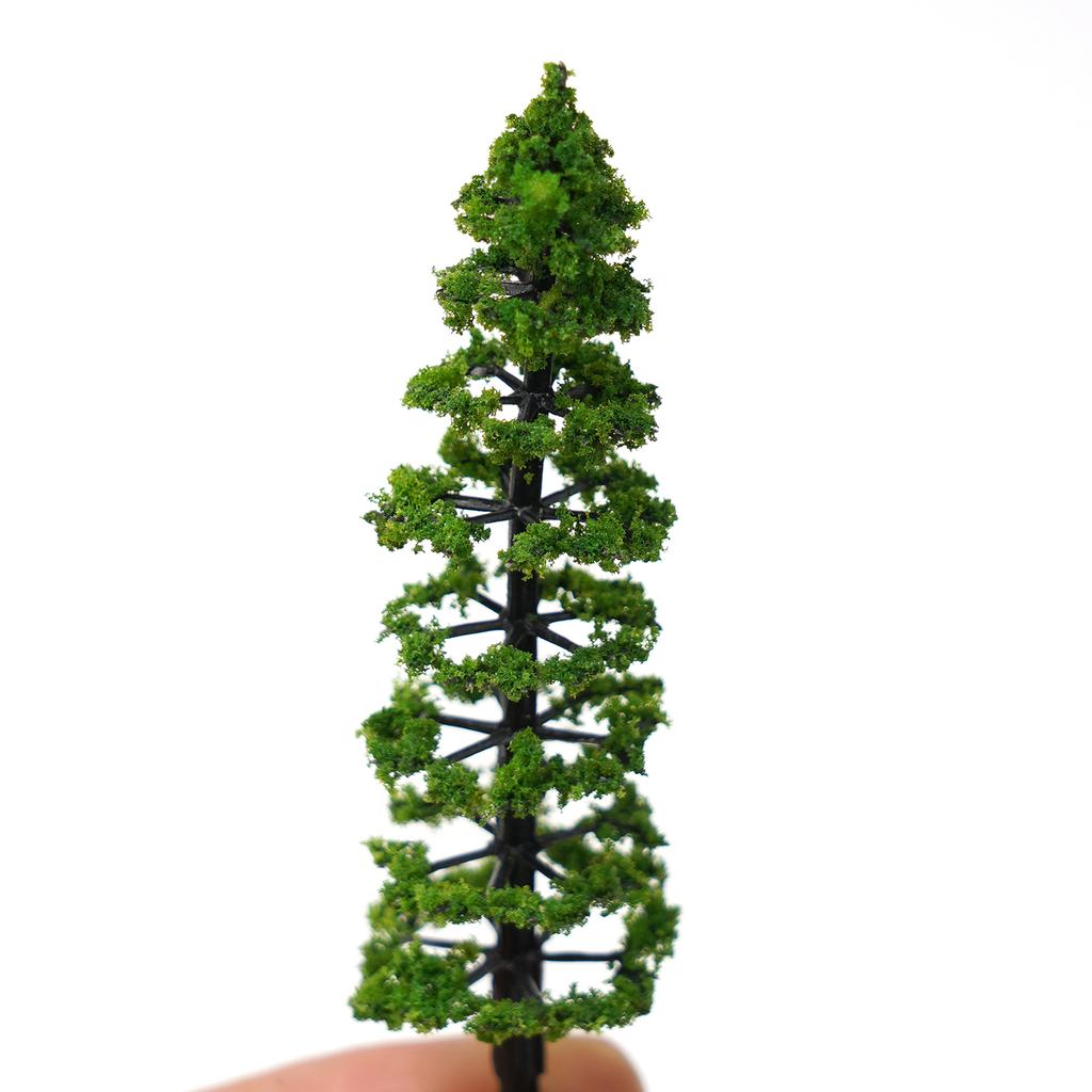 Diorama Model Trees Landscape Miniature Plastic Decoration Supplies 9CM