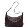 Aidanni 2026 New Genuine Leather Shoulder Bag, Women's Large-Capacity Commuter Tote Bag, High-End Crossbody Hobo Bag