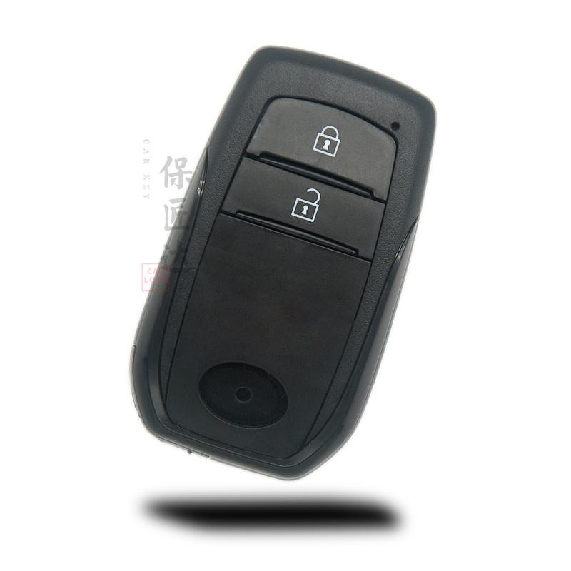 BaoJiangDa Schlüsselhülle Passend für Toyota TUNDRA SEQUOIA YARIS LAND CRUISE VVDI KD K518 Fernbedienung Auto Schlüsselhülle Etui Anhänger TOY40 Klinge