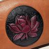 Lychee Pattern Embossed Messenger Bag Women's Shoulder Shell Bag