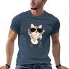 Cat Bassist Bass Guitar Tshirt T Shirt Unisex Cotton Cotton Tshirt 100 T Shirt Personalised Tshirt