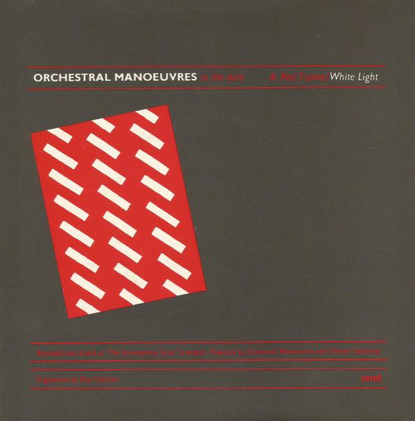 7inch Record ORCHESTRAL MANOEUVRES IN THE DARK - Red Frame/White Light DIN6 Dindisc 1980 UK Dance & Electronica Used